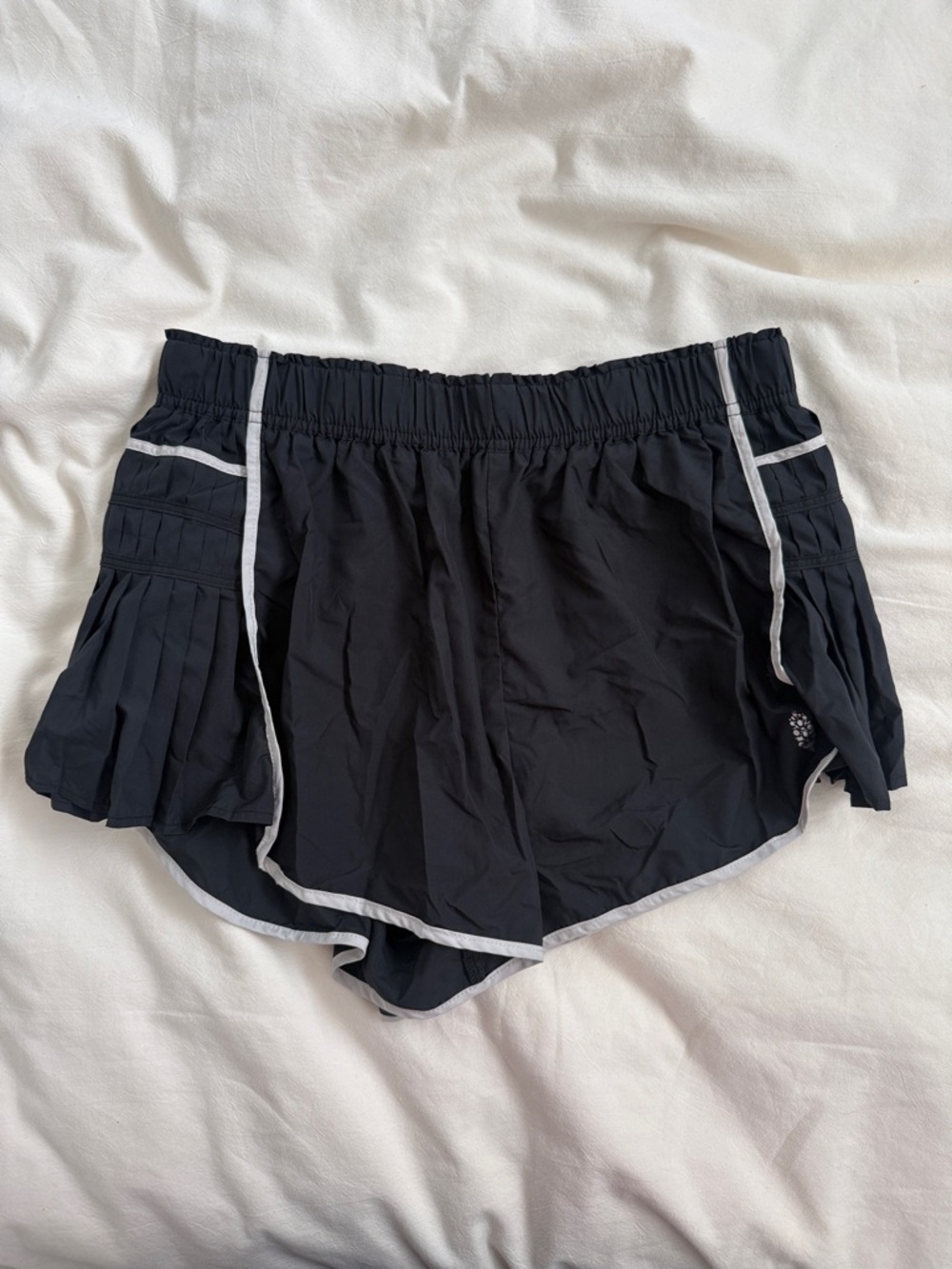 Free People Easy Tiger Shorts in Black